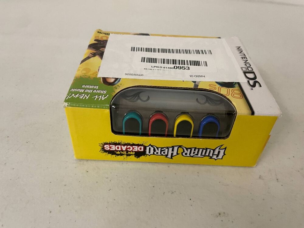 Activision Guitar Hero On Tour Decades Nintendo DS Game New Sealed Box